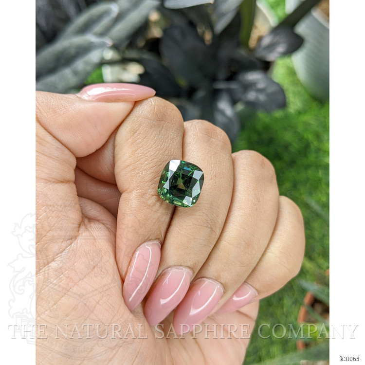 6.96 Ct. Bluish Green Apatite from Madagascar