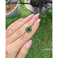 6.96 Ct. Bluish Green Apatite from Madagascar Life Style
