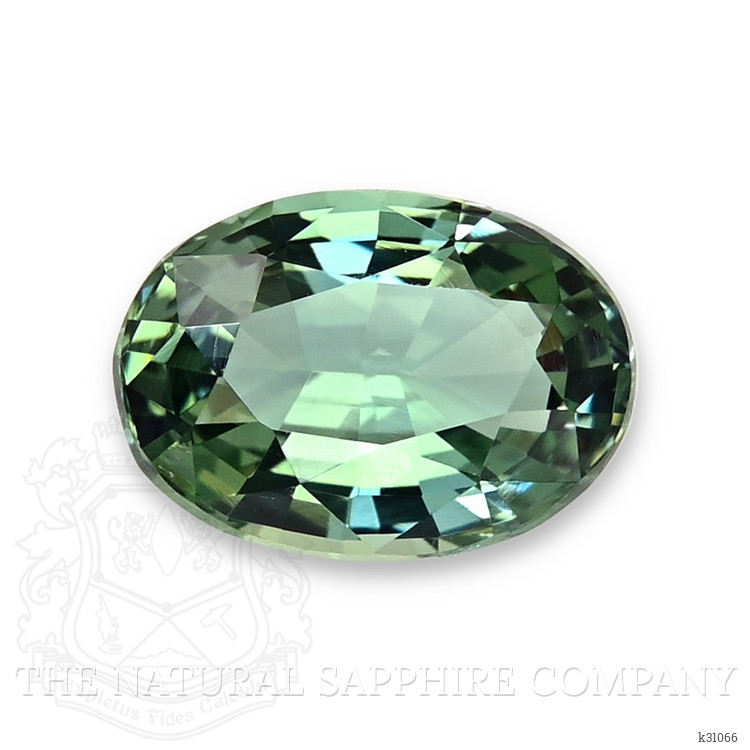 1.15 Ct. Bluish Green Apatite from Madagascar