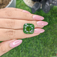 16.10 Ct. Green Tourmaline from Madagascar Life Style