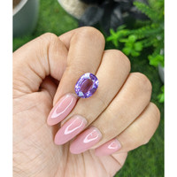 4.56 Ct. Purple Amethyst from Ceylon (Sri Lanka) Life Style