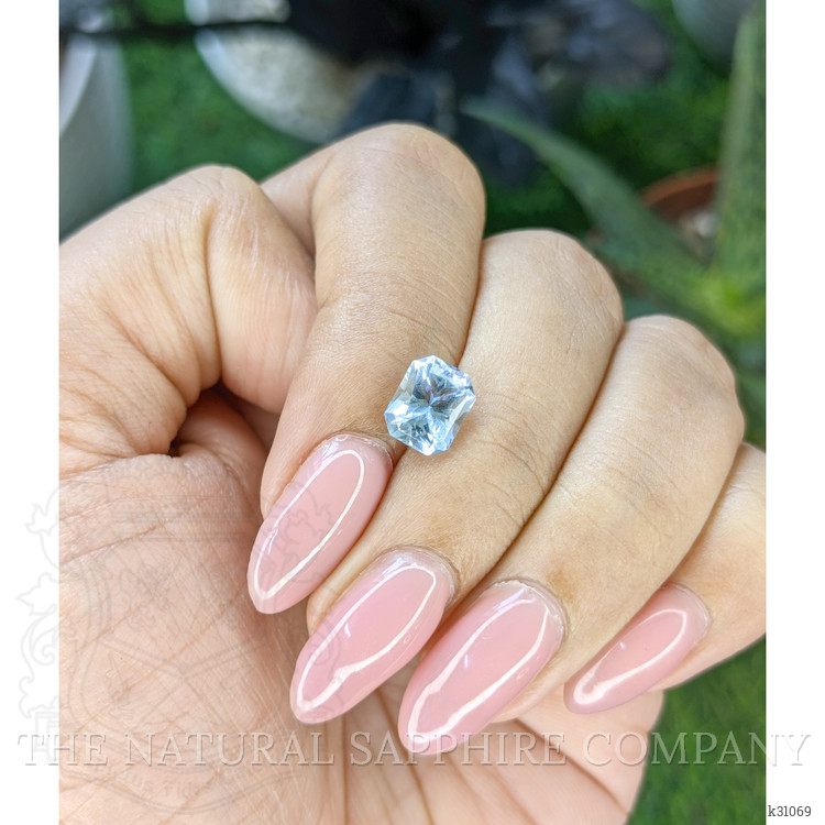 1.65 Ct. Blue Aquamarine from Ceylon (Sri Lanka)