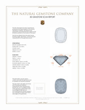 8.92 Ct. Tourmaline from Brazil 3 D Scan Report