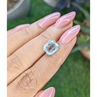 2.63 Ct. Blue Aquamarine from Ceylon (Sri Lanka) Life Style