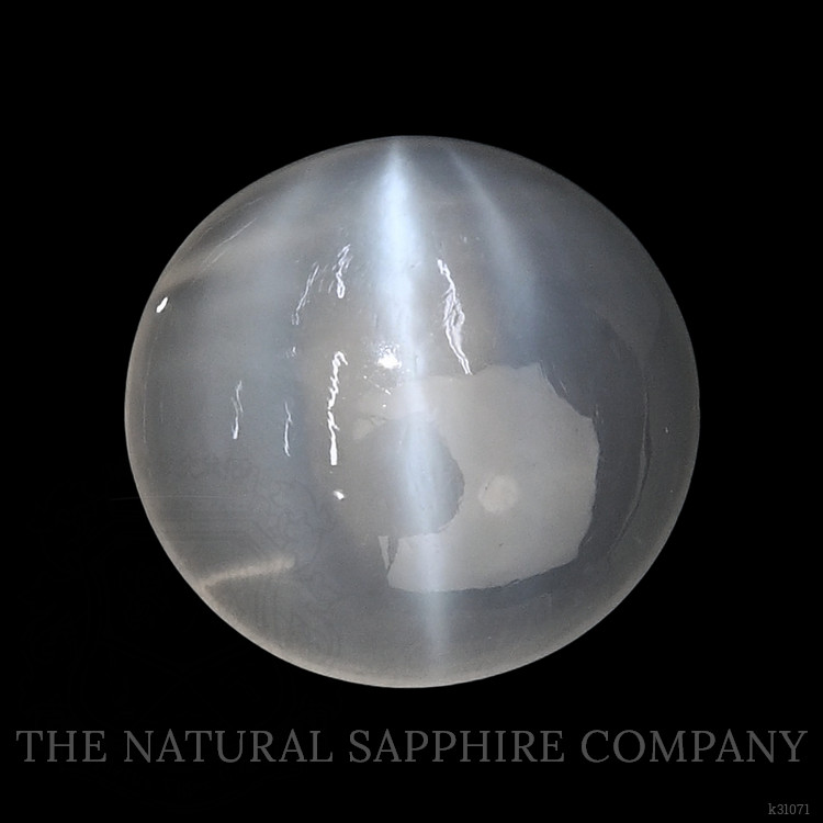 4.50 Ct. White Cabochon Moonstone from Ceylon (Sri Lanka)