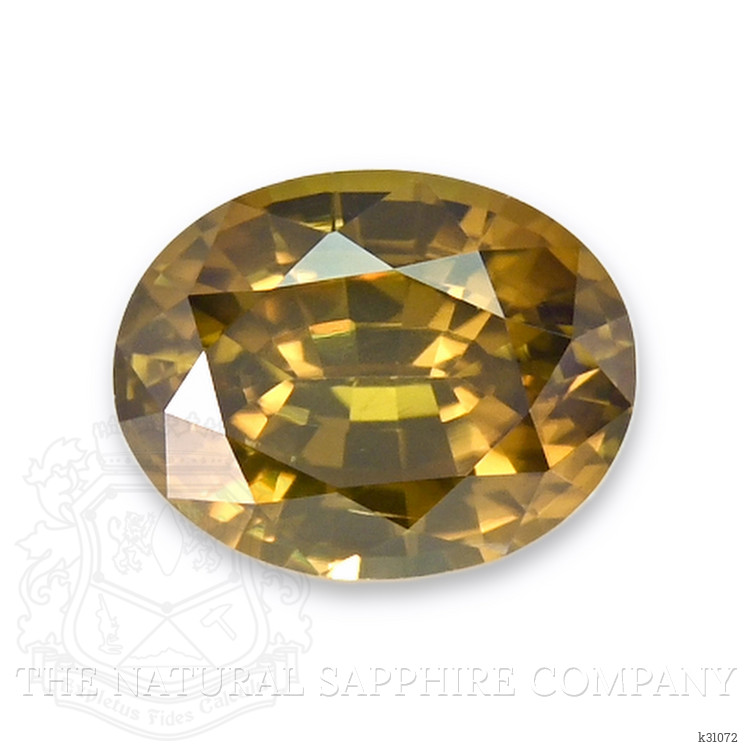 3.02 Ct. Yellowish Brown Zircon from Ceylon (Sri Lanka)