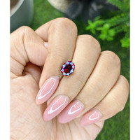 1.96 Ct. Purplish Red Spinel from Ceylon (Sri Lanka) Life Style