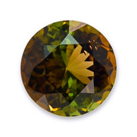 2.73 Ct. Greenish Brown Tourmaline from Ceylon (Sri Lanka) Video