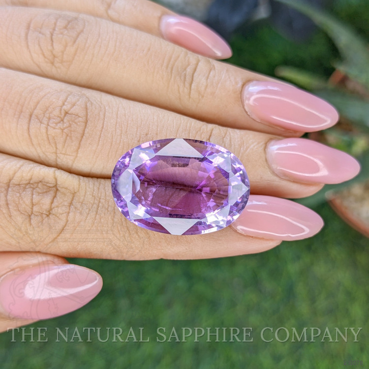 28.25 Ct. Purple Amethyst from Ceylon (Sri Lanka)