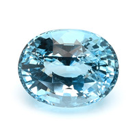 11.86 Ct. Blue Aquamarine from Brazil Video