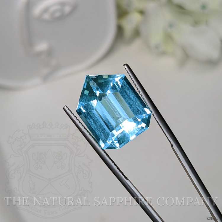 9.66 Ct. Blue Aquamarine from Brazil