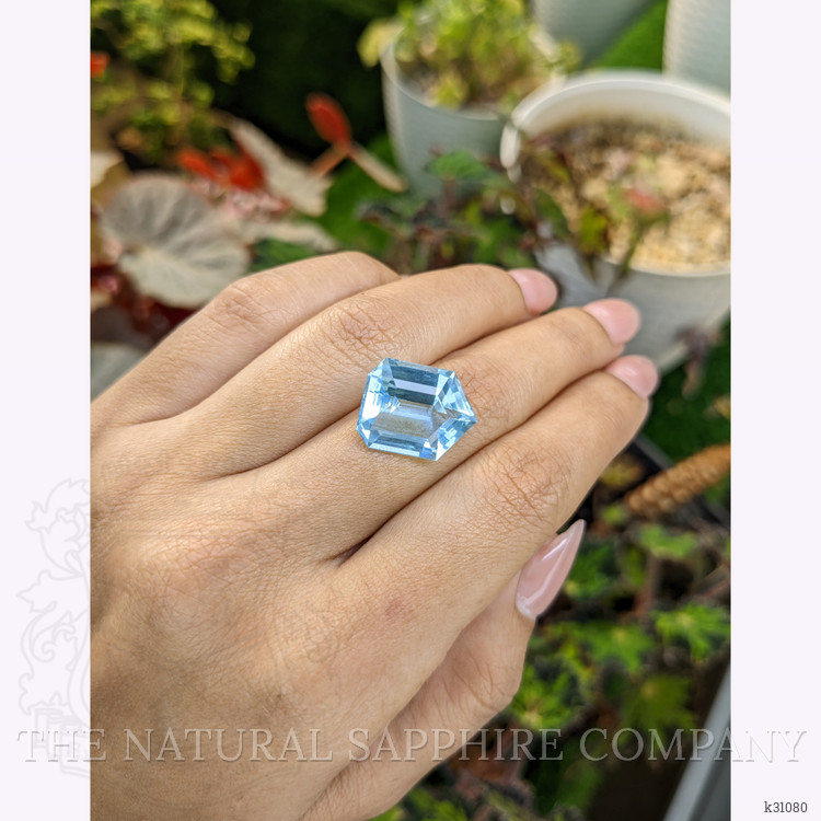 9.66 Ct. Blue Aquamarine from Brazil