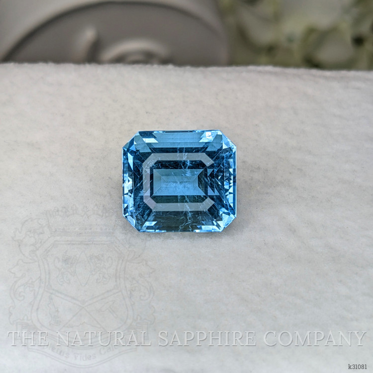 12.66 Ct. Blue Aquamarine from Brazil