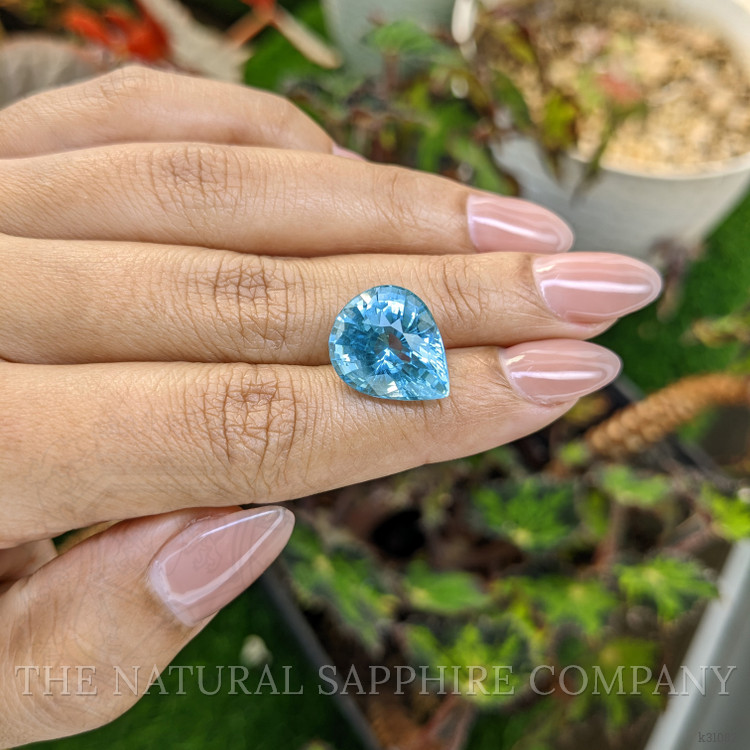 9.34 Ct. Blue Aquamarine from Brazil