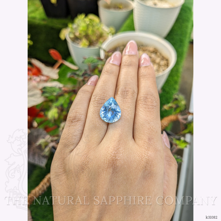 9.34 Ct. Blue Aquamarine from Brazil