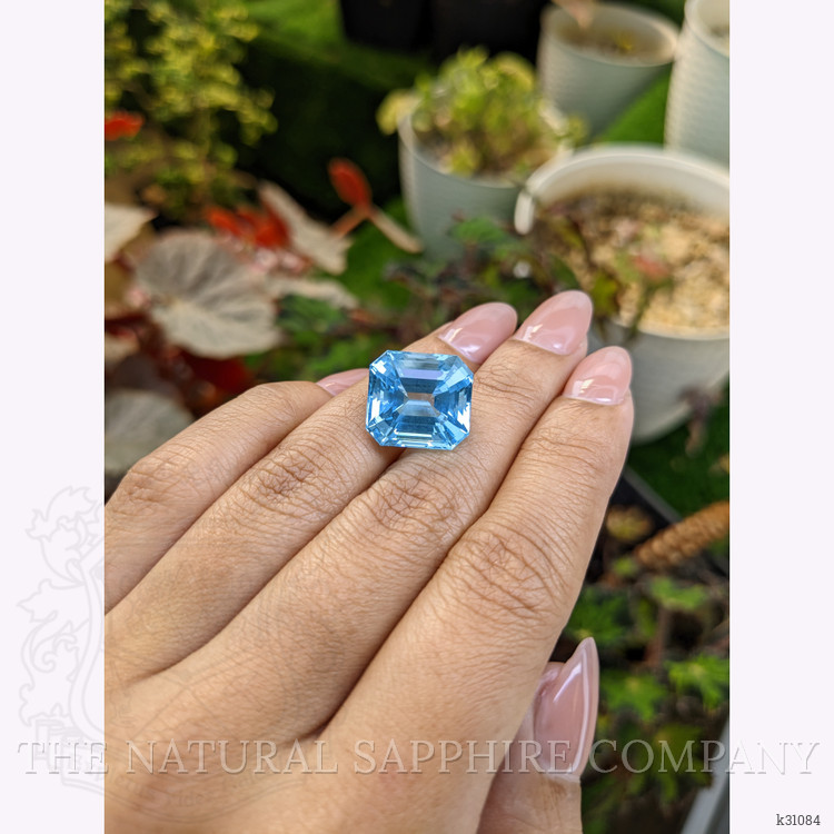 13.02 Ct. Blue Aquamarine from Brazil