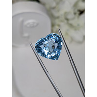 14.28 Ct. Blue Aquamarine from Brazil Life Style