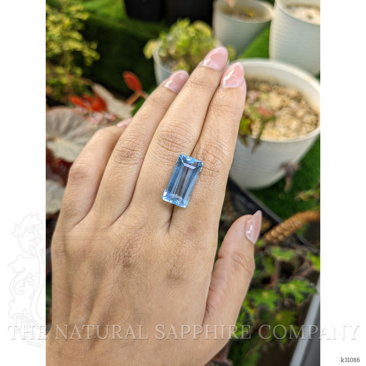 10.26 Ct. Blue Aquamarine from Brazil