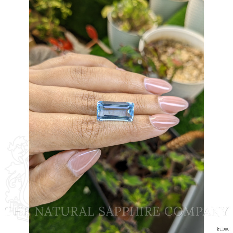 10.26 Ct. Blue Aquamarine from Brazil