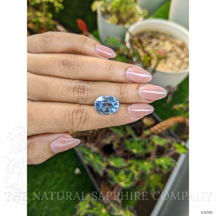 7.88 Ct. Blue Aquamarine from Brazil