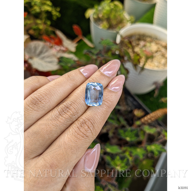6.65 Ct. Blue Aquamarine from Brazil