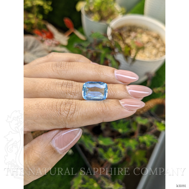 6.65 Ct. Blue Aquamarine from Brazil
