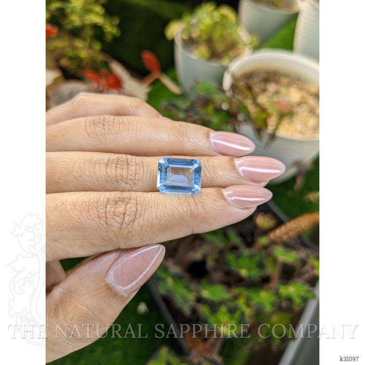 5.41 Ct. Blue Aquamarine from Brazil