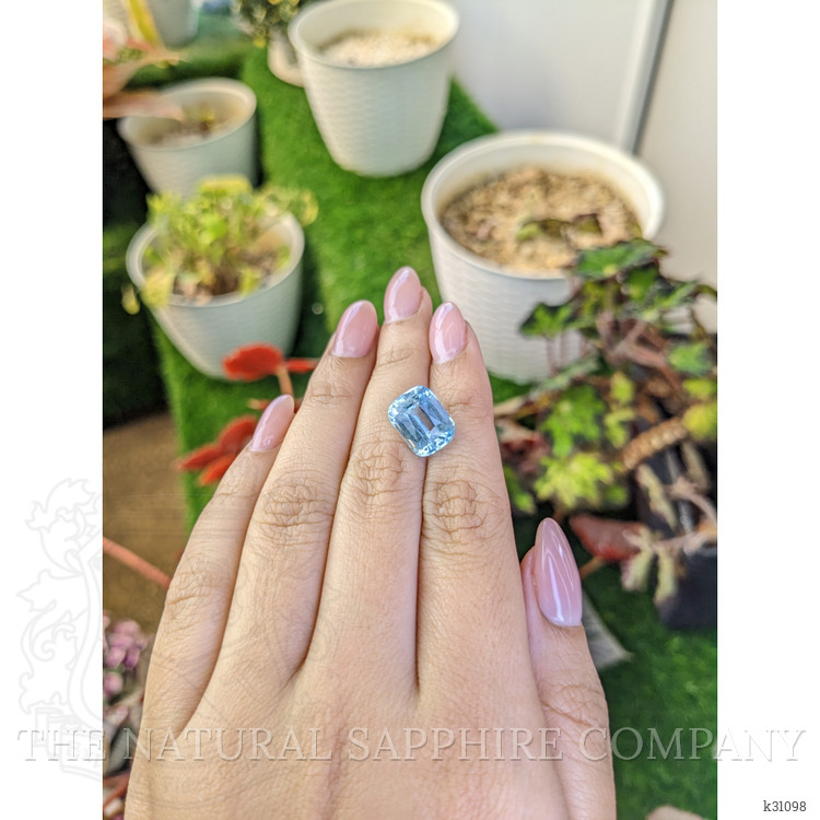 5.80 Ct. Blue Aquamarine from Brazil