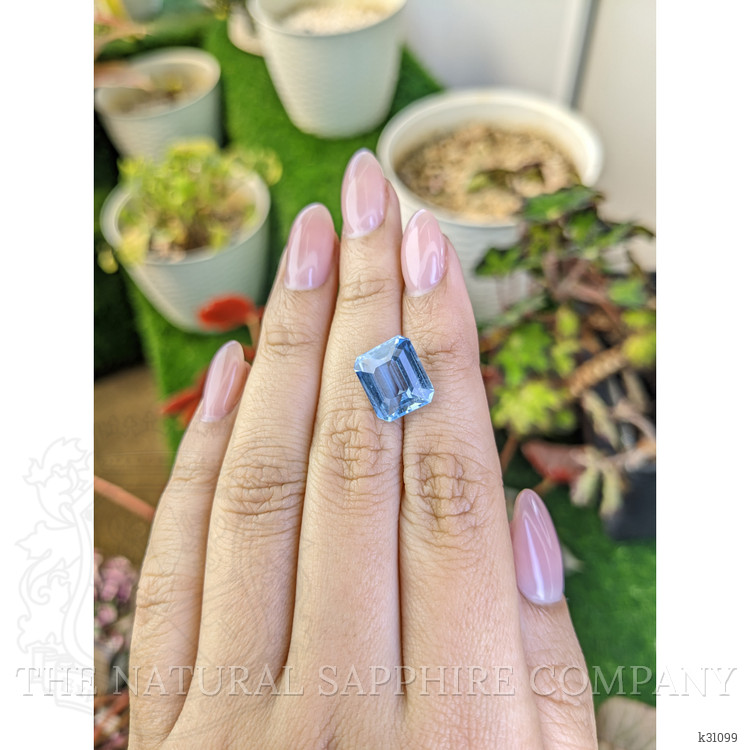 4.97 Ct. Blue Aquamarine from Brazil