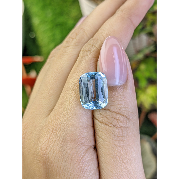 7.97 Ct. Blue Aquamarine from Brazil