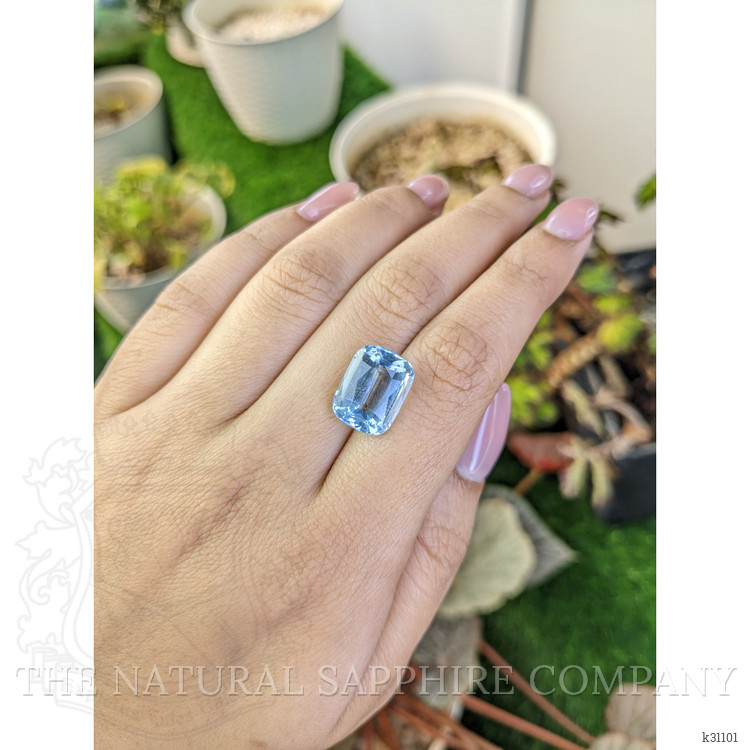 7.97 Ct. Blue Aquamarine from Brazil