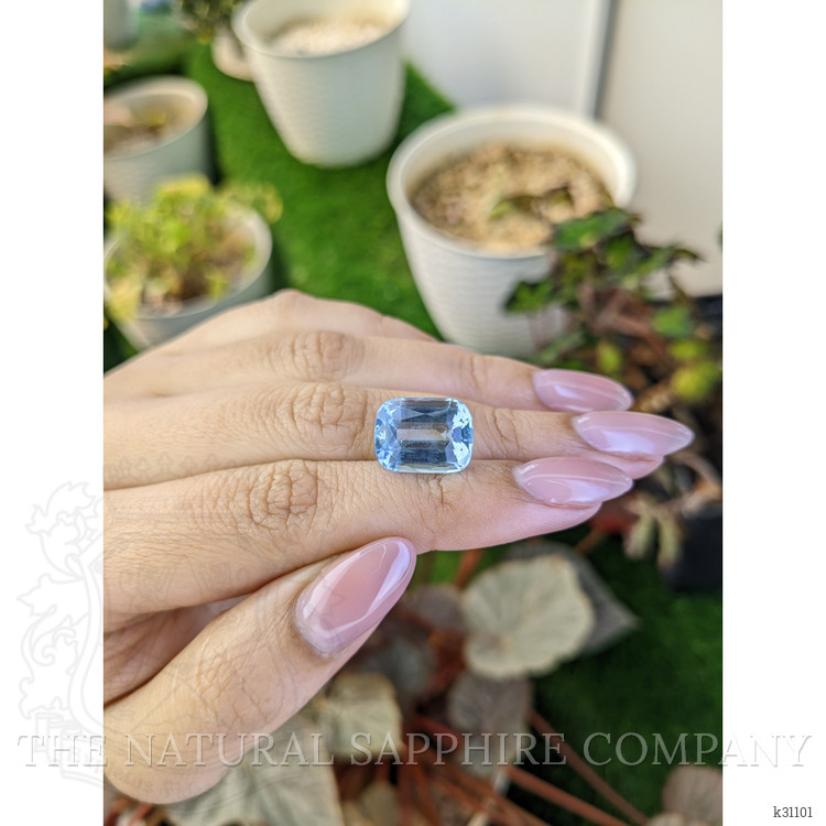7.97 Ct. Blue Aquamarine from Brazil
