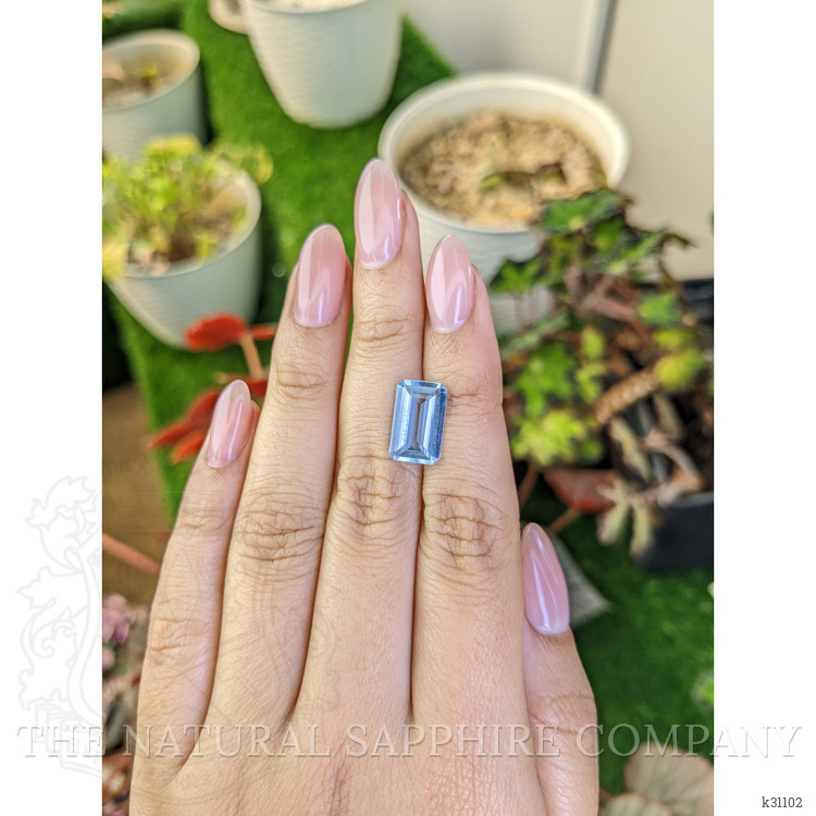 3.38 Ct. Blue Aquamarine from Brazil