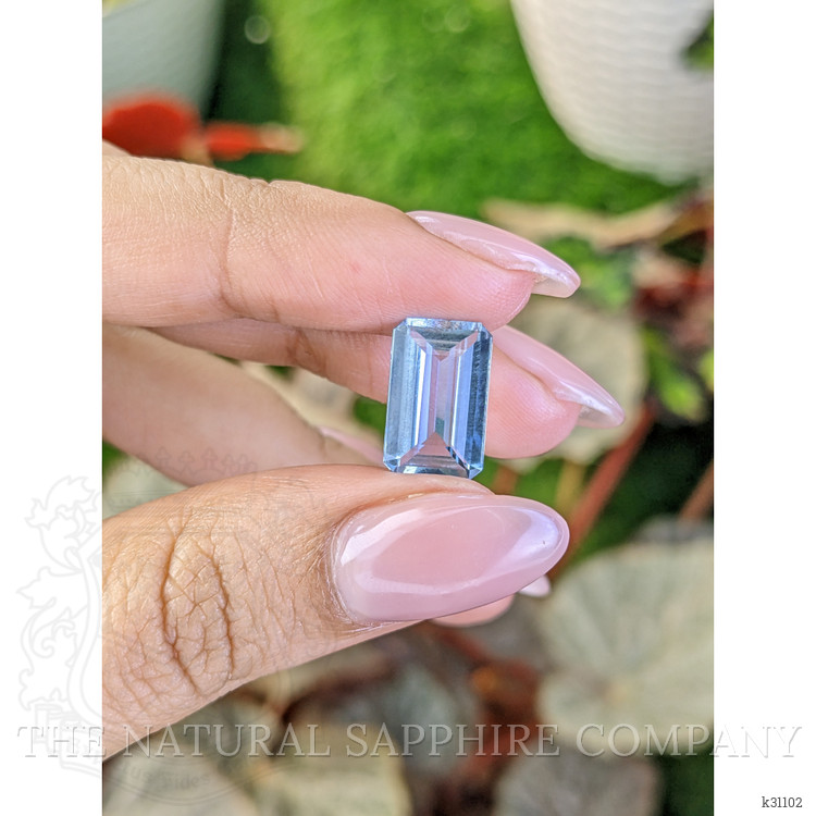 3.38 Ct. Blue Aquamarine from Brazil