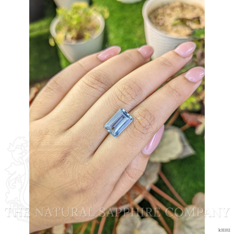 3.38 Ct. Blue Aquamarine from Brazil