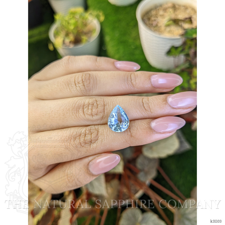3.81 Ct. Blue Aquamarine from Brazil