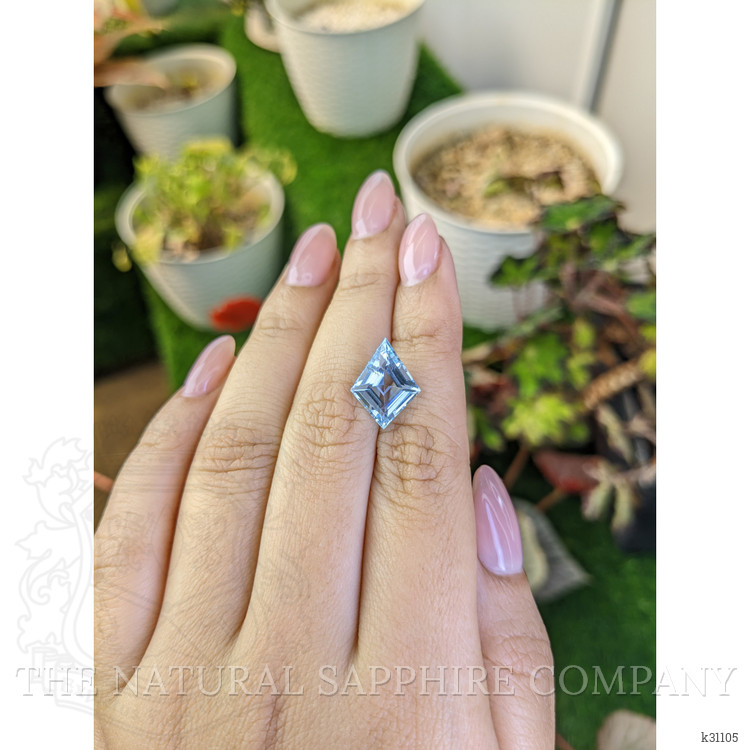 3.84 Ct. Blue Aquamarine from Brazil