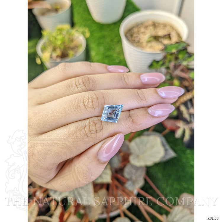 3.84 Ct. Blue Aquamarine from Brazil