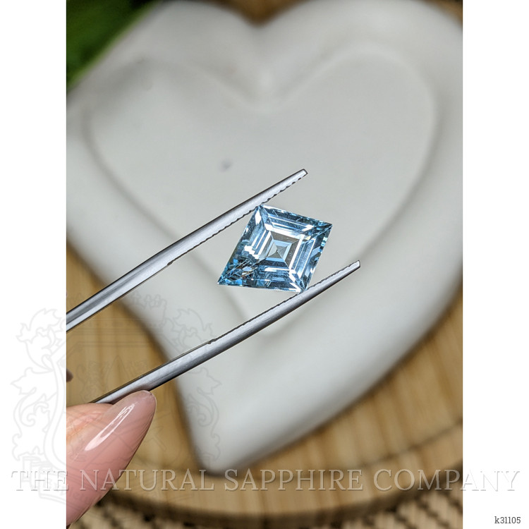 3.84 Ct. Blue Aquamarine from Brazil