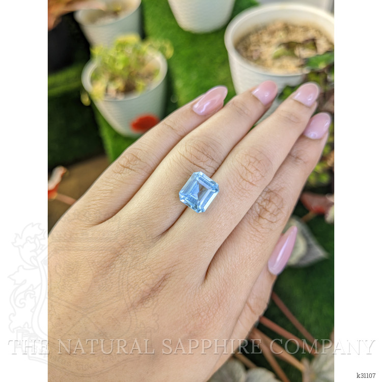 4.14 Ct. Blue Aquamarine from Brazil