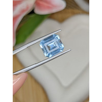 4.14 Ct. Blue Aquamarine from Brazil Life Style