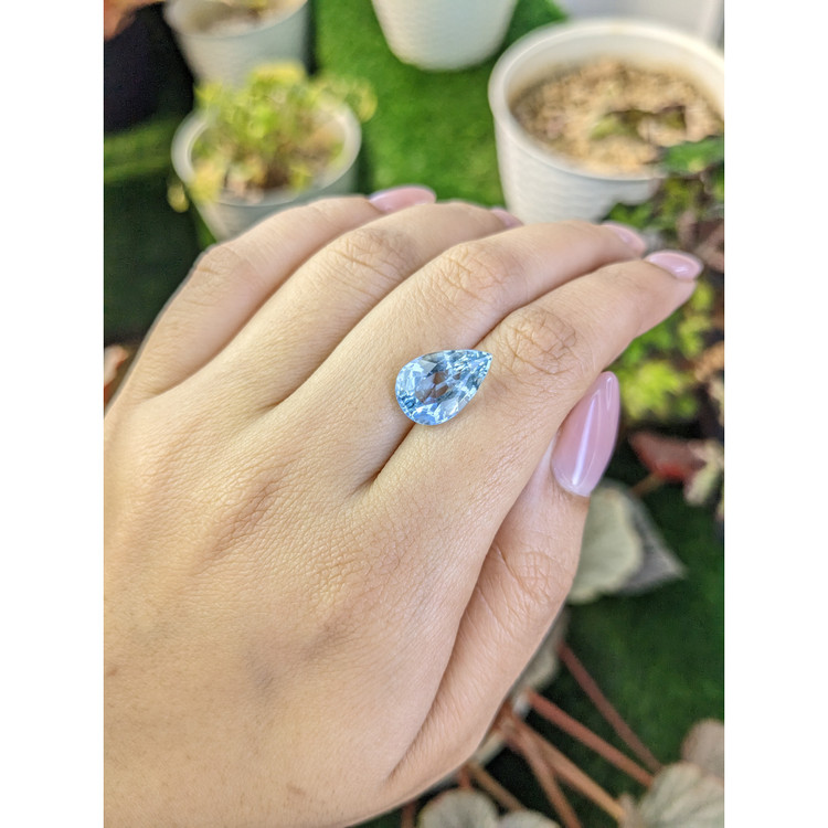4.76 Ct. Blue Aquamarine from Brazil