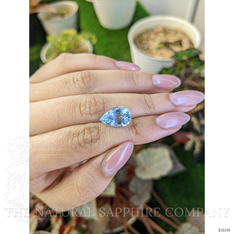 4.76 Ct. Blue Aquamarine from Brazil