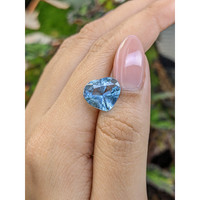 3.86 Ct. Blue Aquamarine from Brazil Life Style