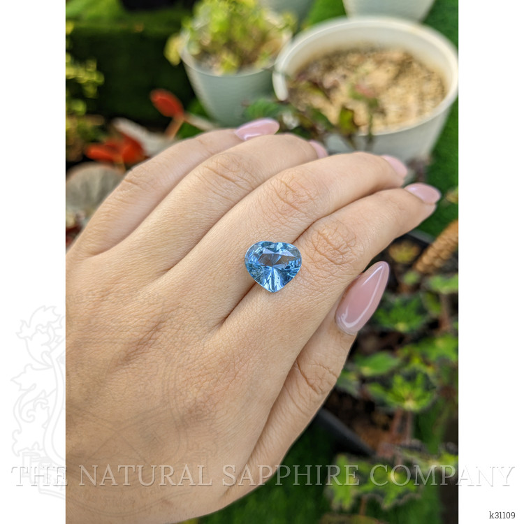 3.86 Ct. Blue Aquamarine from Brazil
