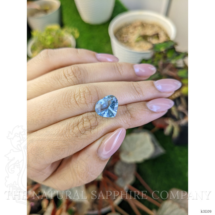 3.86 Ct. Blue Aquamarine from Brazil