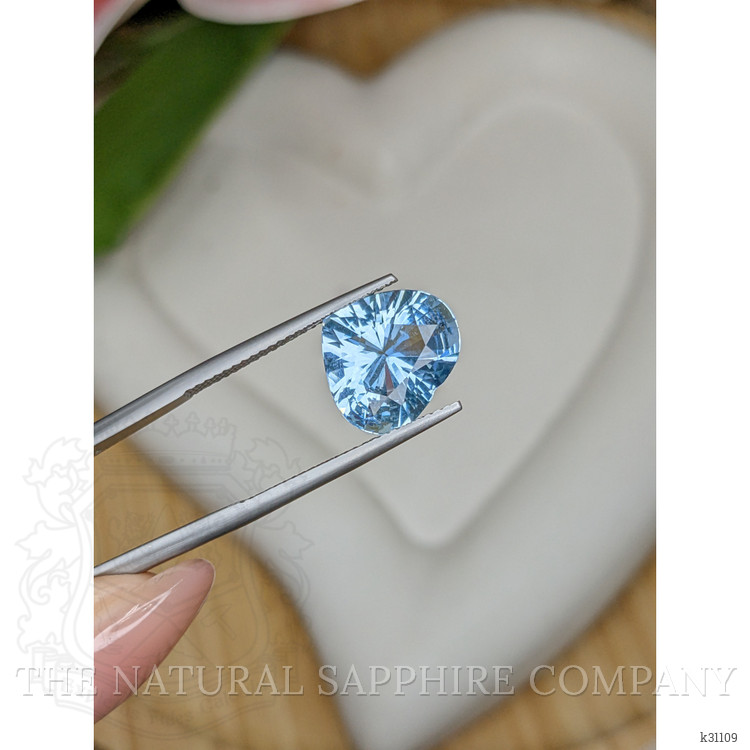 3.86 Ct. Blue Aquamarine from Brazil