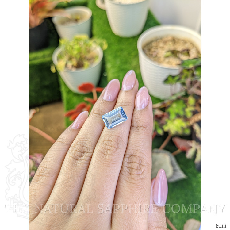 4.04 Ct. Blue Aquamarine from Brazil