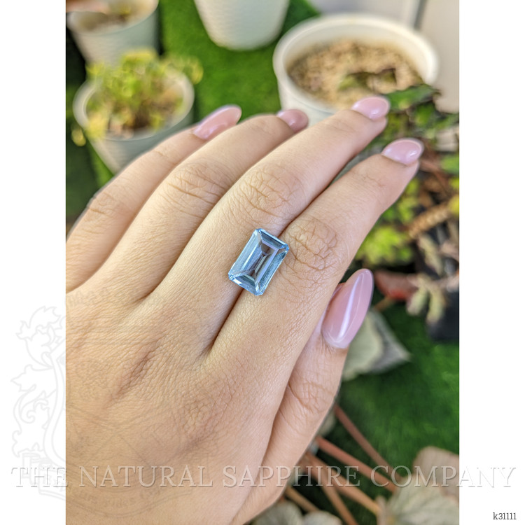 4.04 Ct. Blue Aquamarine from Brazil