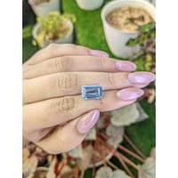 4.04 Ct. Blue Aquamarine from Brazil Life Style